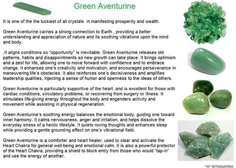 what is green aventurine crystal used for