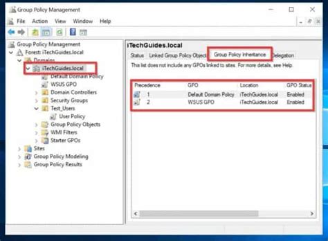 what is group policy inheritance