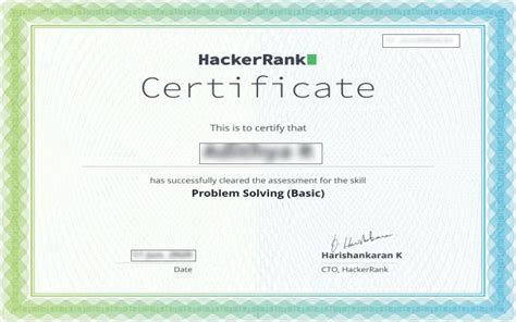 what is hackerrank certification