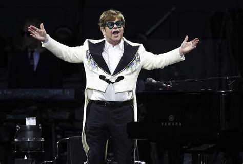 what is happening with elton john