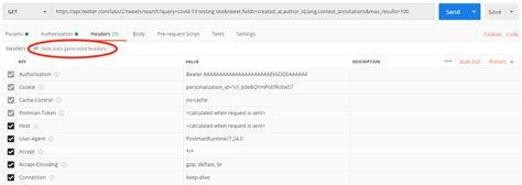 what is header in api postman