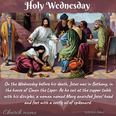 what is holy wednesday