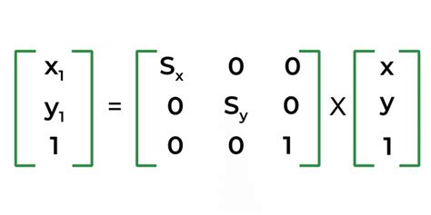 what is homogeneous scaling in computer graphics