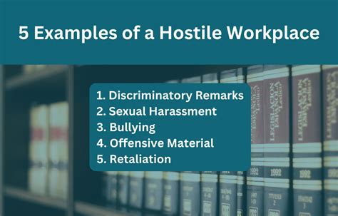 what is hostile work environment examples