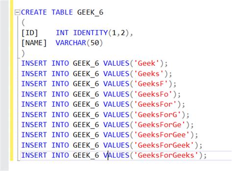 what is identity insert in sql server