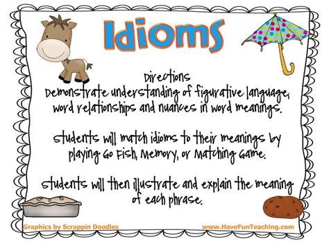 what is idiom in figurative language