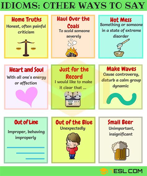 what is idiomatic expression with examples