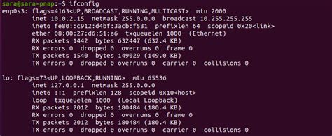 what is ifconfig command in linux