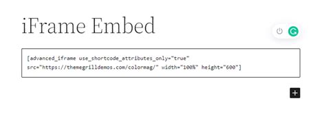 what is iframe based embeds