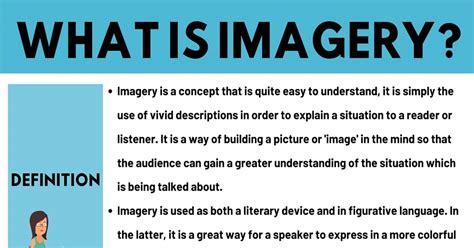 what is imagery in figurative language examples