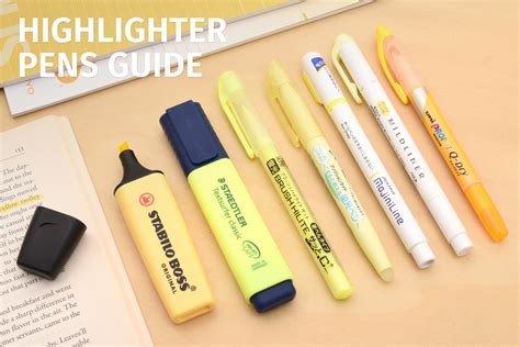 What Is In A Highlighter Pen