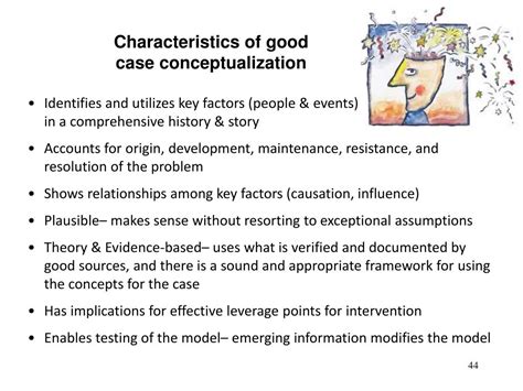 what is included in a case conceptualization