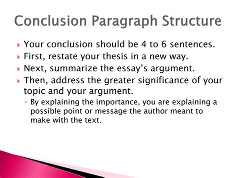 what is included in a concluding paragraph