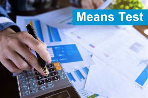 What Is Included In A Means Test