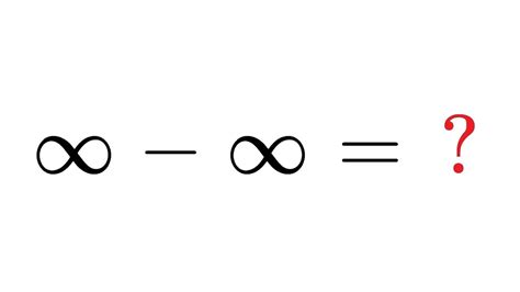 what is infinity minus infinity