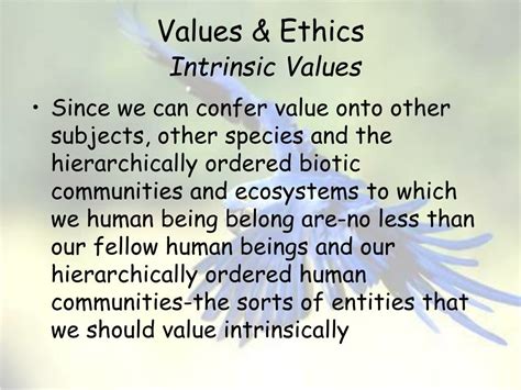 what is inherent value in environmental ethics