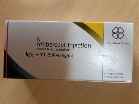 what is injection aflibercept 1 mg used for