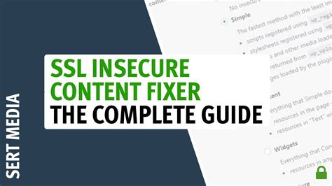 what is insecure content on youtube