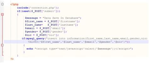 what is insert query in php