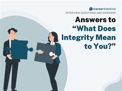 What Is Integrity Interview Questions
