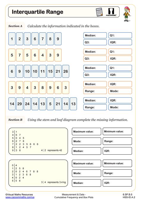 What Is Interquartile Range Math Is Fun