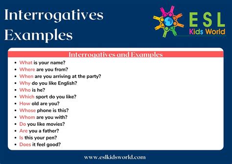 what is interrogative sentence explain with example