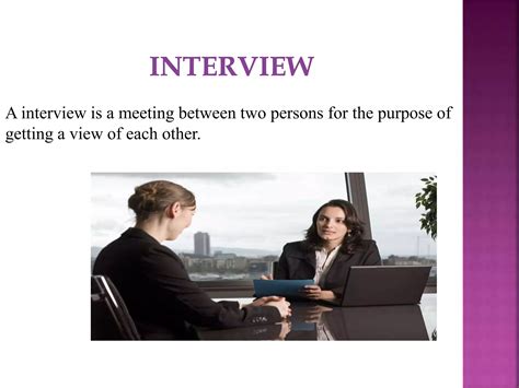 what is interview and types of interview pdf