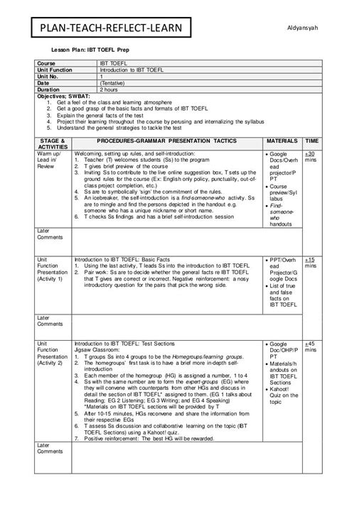 what is introduction in lesson plan