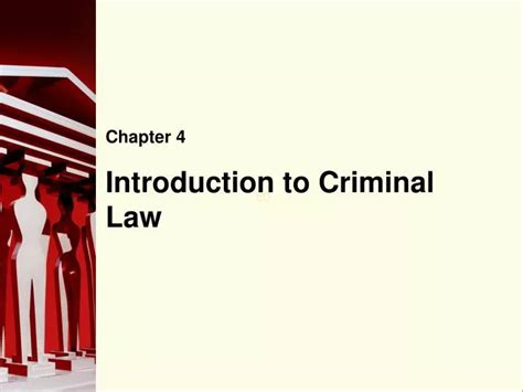 what is introduction to criminal law