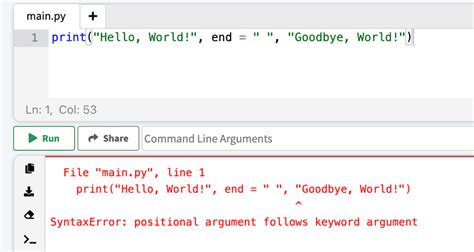 what is invalid syntax error in python