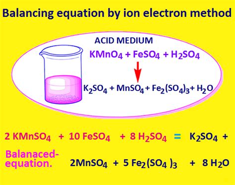 what is ion electron method of balancing