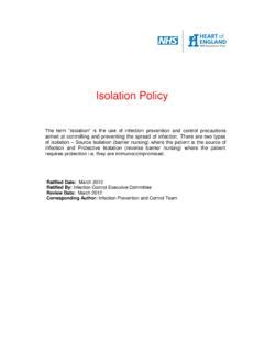 What Is Isolation Policy