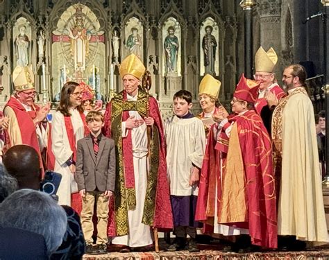 what is it called when a bishop is installed