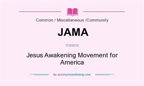 what is jama stands for