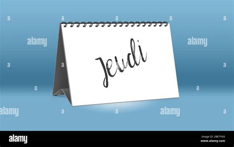 what is jeudi in english