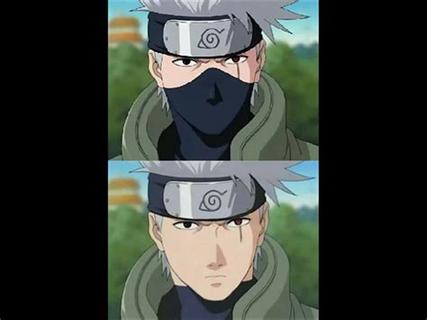 what is kakashi's real face