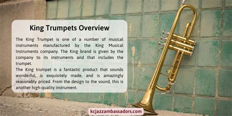 what is king trumpet good for