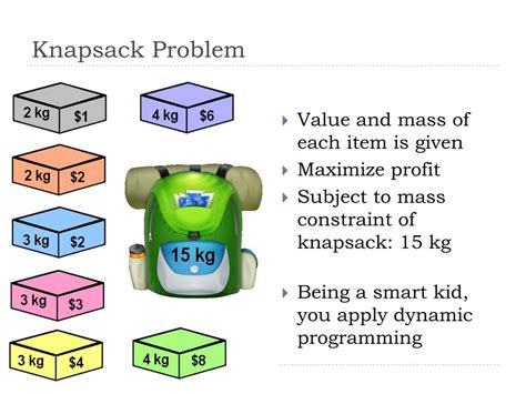 what is knapsack problem in simple words