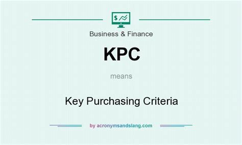 what is kpc in business