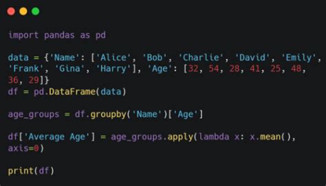what is lambda in python pandas
