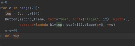 what is lambda in python tkinter