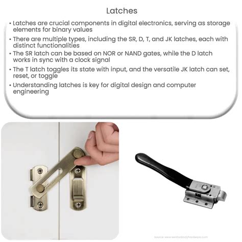 What Is Latches In Digital Electronics