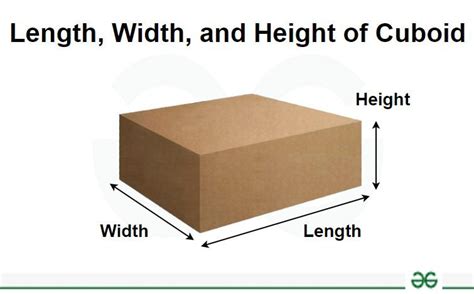 What Is Length Width And Height In Tagalog