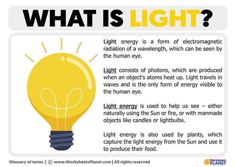 What Is Light And Example