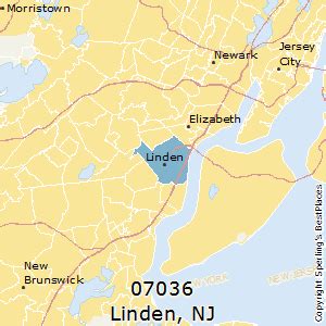 What Is Linden Nj Zip Code