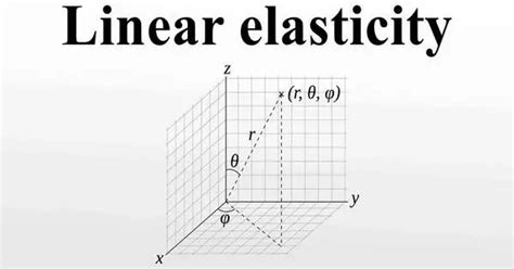 what is linear elasticity