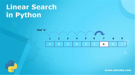 what is linear search in python
