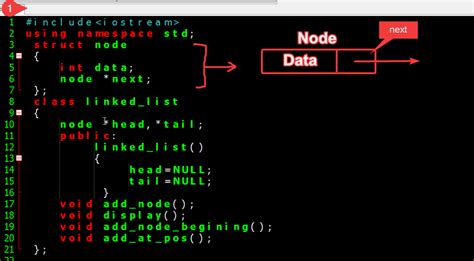what is linked list in c++ with example
