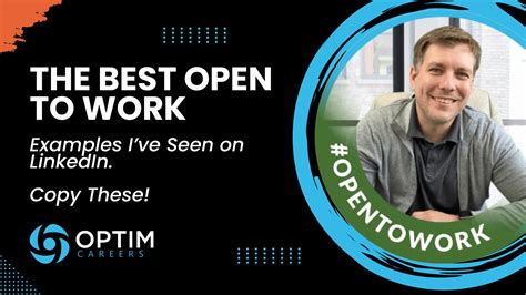 what is linkedin open to work