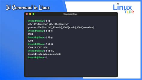 What Is Linux Command Id